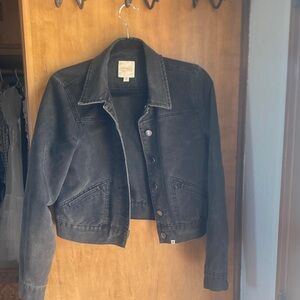 Billabong Distressed Denim Jacket